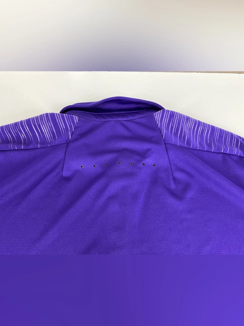 Adidas Men's Purple Performance 'Climalite Polo Size XL